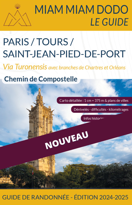 chemin de compostelle tours poitiers