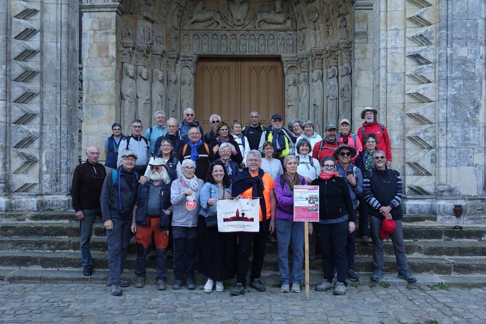 Des Tourangeaux sur le Chemin du Mont Saint Michel